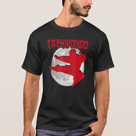 Maan Taekwondo T-shirt (Voorkant)