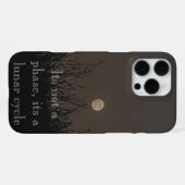 maan telefoonhoesje iPhone hoesje (Achterkant horizontaal)