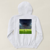Maan terug naar de lucht Hoodie (Design achterkant)