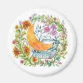 Maan uit de doos magneet (Voorkant)