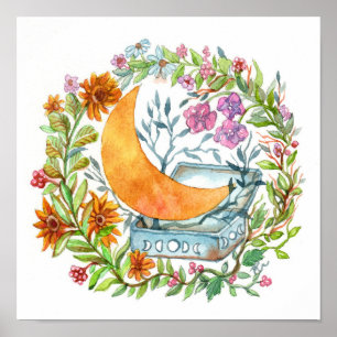 Maan uit de doos poster