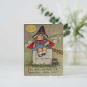 Maan van de Kat van de Grafsteen van de Briefkaart (Staand voorkant)