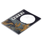 Maan van de oogst notitieboek (Linkerzijde)