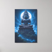 Maan van de Stille Beschermer Canvas Afdruk (Voorkant)