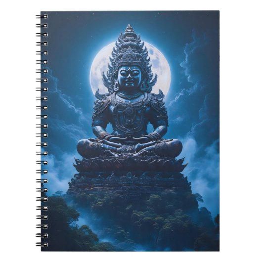 Maan van de Stille Beschermer Notitieboek (Voorkant)