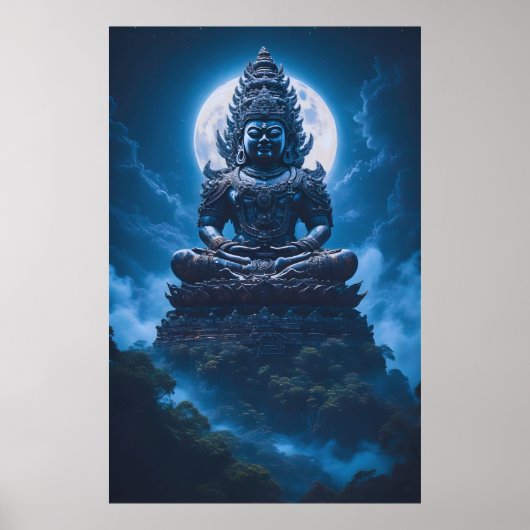 Maan van de Stille Beschermer Poster (Voorkant)