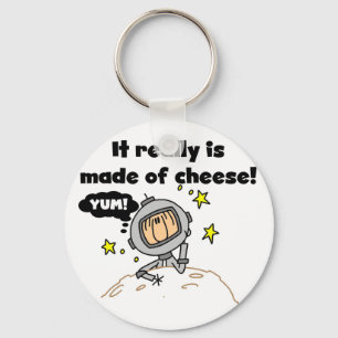 Maan van Kaas T-shirts en Cadeaus Sleutelhanger