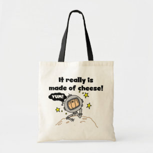 Maan van Kaas T-shirts en Cadeaus Tote Bag