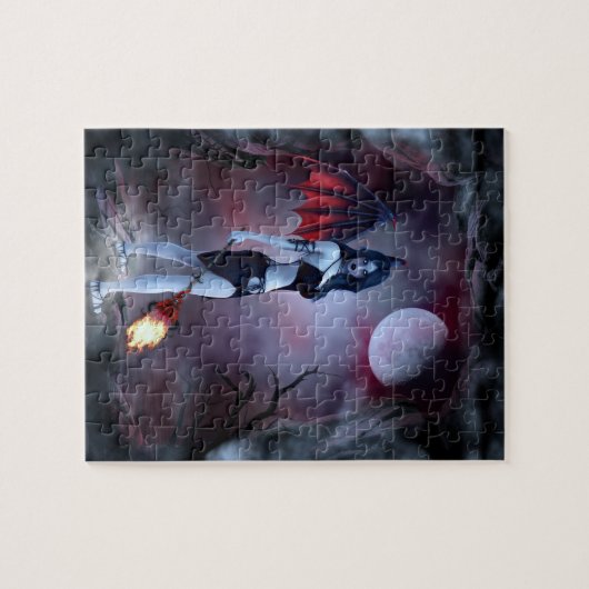 Maan vuur Succubus Legpuzzel (Horizontaal)