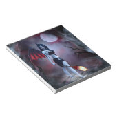 Maan vuur Succubus Notitieblok (Schuin)