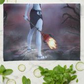 Maan vuur Succubus Theedoek (Gevouwen)