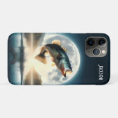 Maan Water & Bass Leaping Case-Mate iPhone Case (Achterkant (horizontaal))