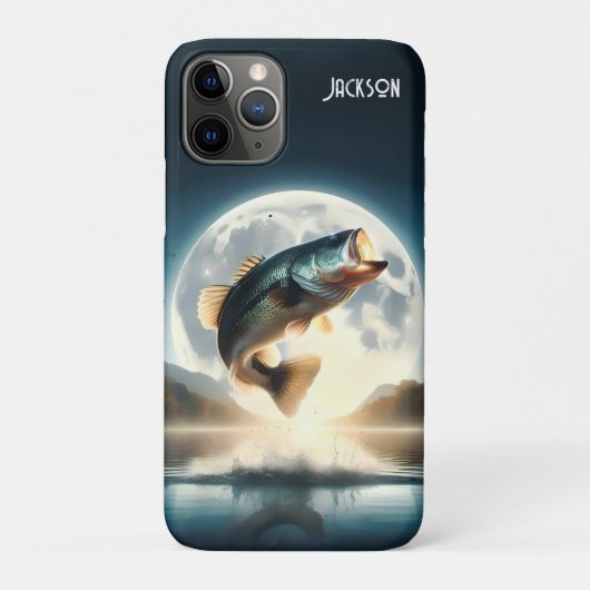 Maan Water & Bass Leaping Case-Mate iPhone Case (Achterkant)