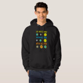 Maan Zonne Verduistering en Apocalyps Grappige Wet Hoodie (Voorkant volledig)