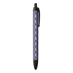 Maan Zwarte Inkt Pen