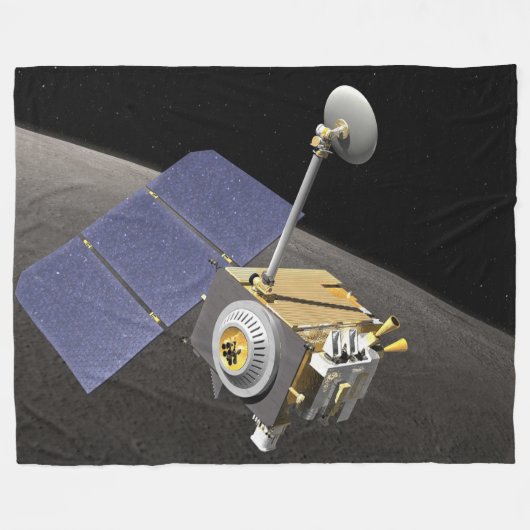 MAANBAAN FLEECE DEKEN (Voorkant (Horizontaal))