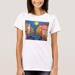 Maanbeschenen Camisole van Venetië T-shirt