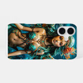 maanbeschenen getijden iPhone 16 hoesje (Achterkant horizontaal)