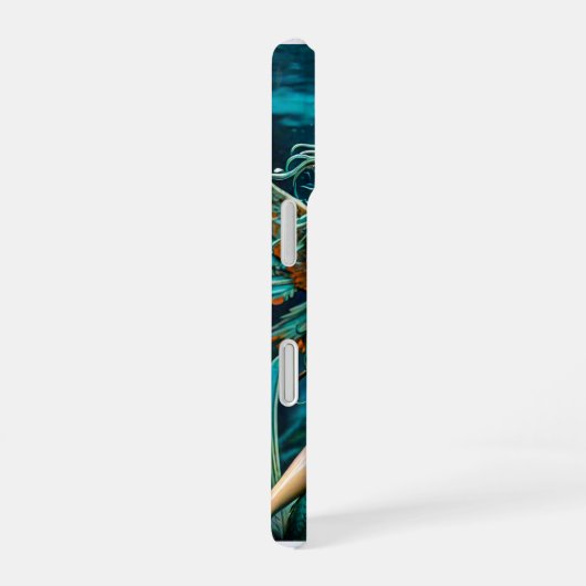 maanbeschenen getijden iPhone 16 hoesje (Rechterkant)