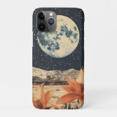 Maanbloei boven Sandy Peaks Case-Mate iPhone Case (Achterkant)