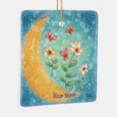 Maanbloemen Keramisch Ornament (Rechts)