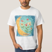 Maanbloemen T-shirt (Voorkant)