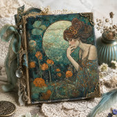 Maanbloesem Vintage Art Nouveau Decoupage Tissuepapier