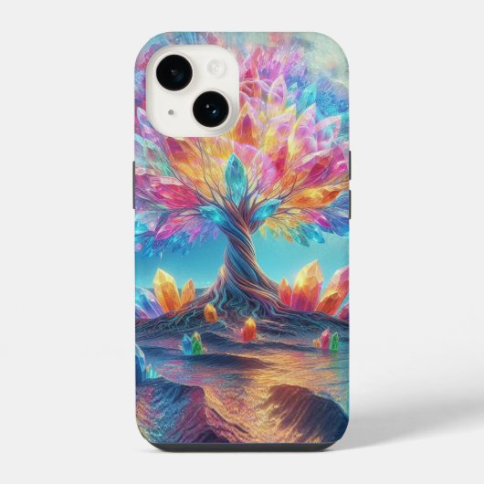 Maanboom iPhone Hoesje (Achterkant)