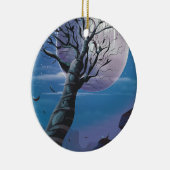 Maanboom Keramisch Ornament (Rechts)