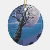 Maanboom Keramisch Ornament (Links)