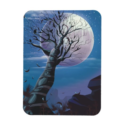 Maanboom Magneet (Verticaal)