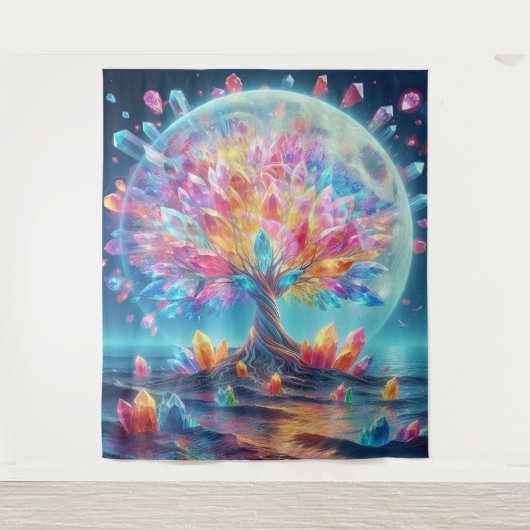 Maanboom Wandkleed (Voorkant)