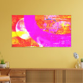 maanbrand canvas afdruk (Insitu (Woonkamer))