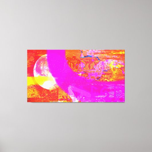 maanbrand canvas afdruk (Voorkant)