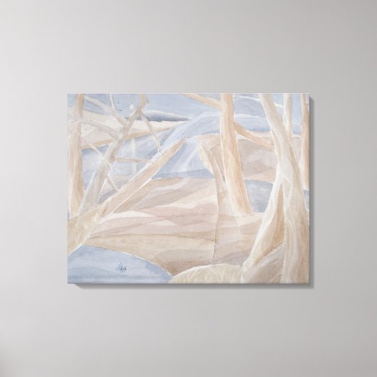 Maanbreuk Canvas Afdruk (Voorkant)