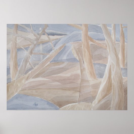 Maanbreuk Poster (Voorkant)