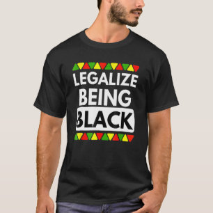 Maand Afrikaanse P T-shirt