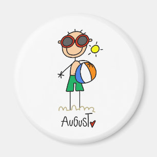 maand augustus magneet