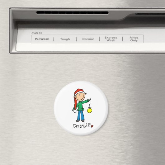 Maand december magneet (Insitu (Vaatwasser))