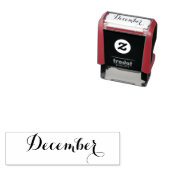 Maand: december  zelfinktende stempel (In situ)