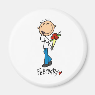 maand februari magneet