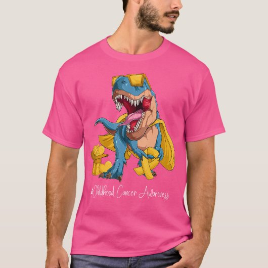 Maand Gouden Ribbon Trex T-shirt (Voorkant)