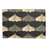 Maand in goudpatroon kussensloop (Voorkant)