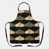 Maand in goudpatroon schort (Voorkant)