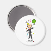 maand januari magneet (Voorkant / Achterkant)