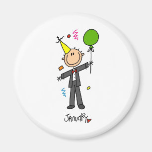 maand januari magneet