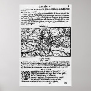 maand januari poster