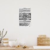 maand januari poster (Keuken)