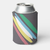 Maand juli bewustzijn kleuren Disability Pride Blikjeskoeler (Blikje Achterkant)