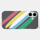 Maand juli bewustzijn kleuren Disability Pride Case-Mate iPhone Case (Achterkant (horizontaal))